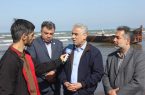 بازدید استاندار گیلان از یک پره صیادی در رودسر