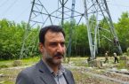 نصب دکل برق منطقه‌ای گیلان در صومعه سرا