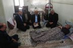 دیدار استاندار گیلان با آقای اسماعیل قربانی جانباز ۷۰ درصد