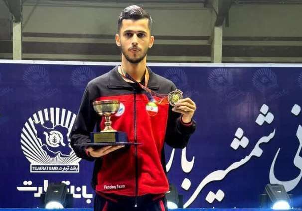 کسب مقام سوم شمشیرباز گیلانی با تیم ملی در جام جهانی