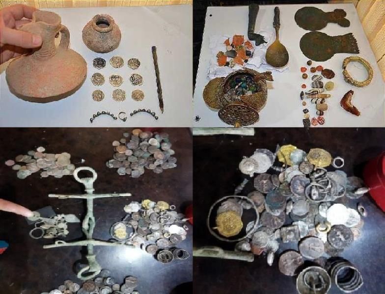 کشف ۷۵ عدد شی تاریخی در گیلان