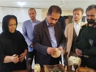 افتتاح آموزشگاه فنی و حرفه ای صنایع چوب با حضور فرماندار شهرستان رودبار بمناسبت هفته دولت